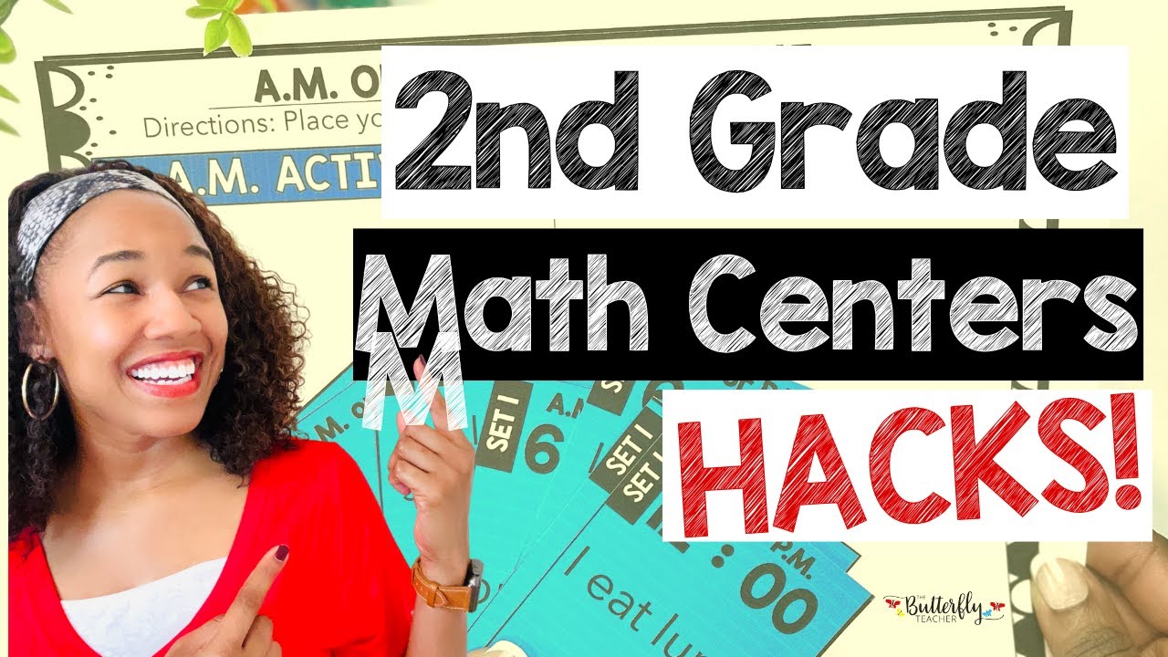 2nd Grade Math Centers | Low-Prep Ideas with Hacks That Actually Work (Fun & Engaging Activities!)
