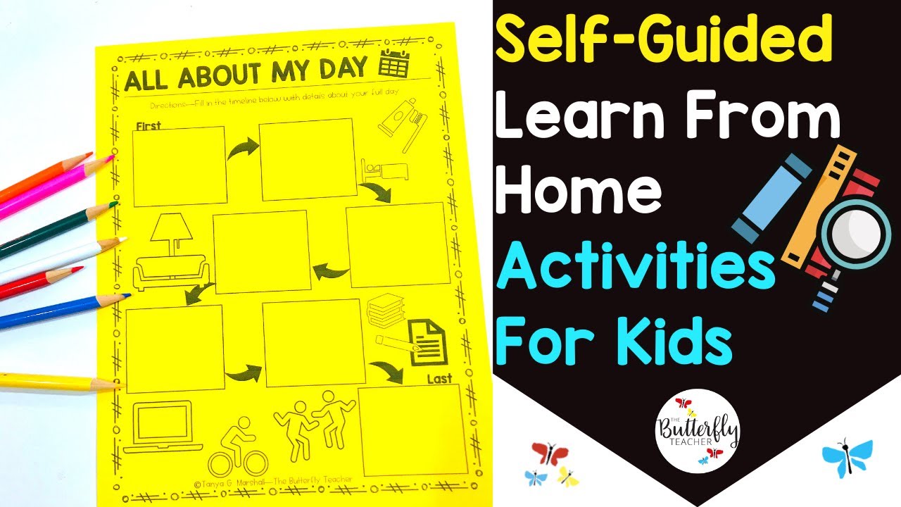 Self-Guided Learn From Home Activities for Kids