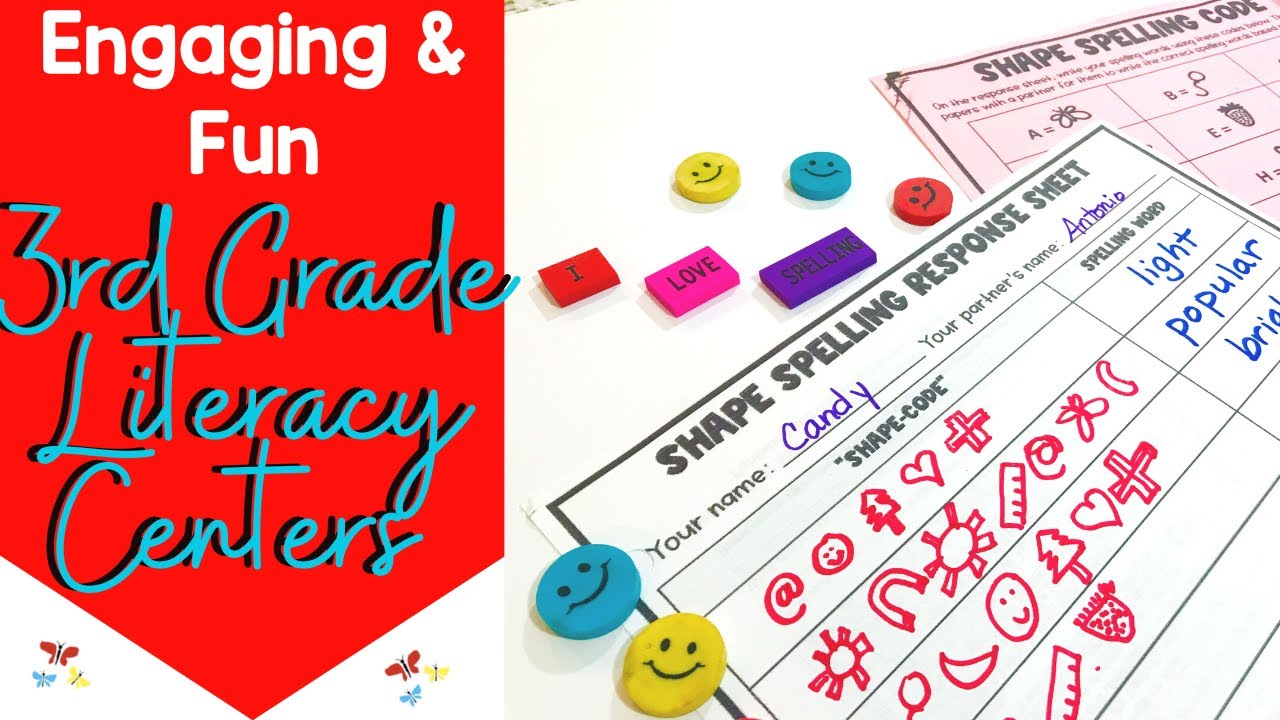 Engaging & Fun Ideas for 3rd Grade Literacy Centers