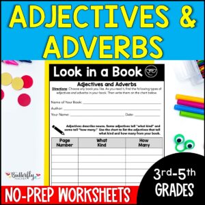 adjectives and adverbs