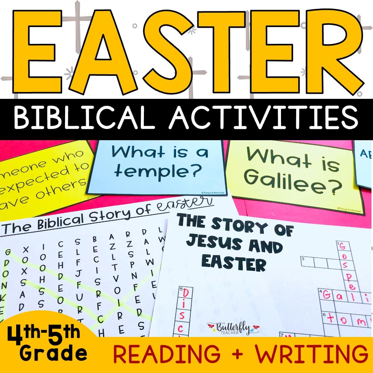 Christian Easter biblical Activities for kids