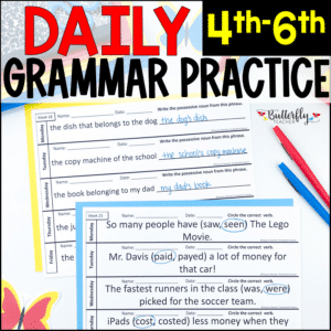 daily grammar practice