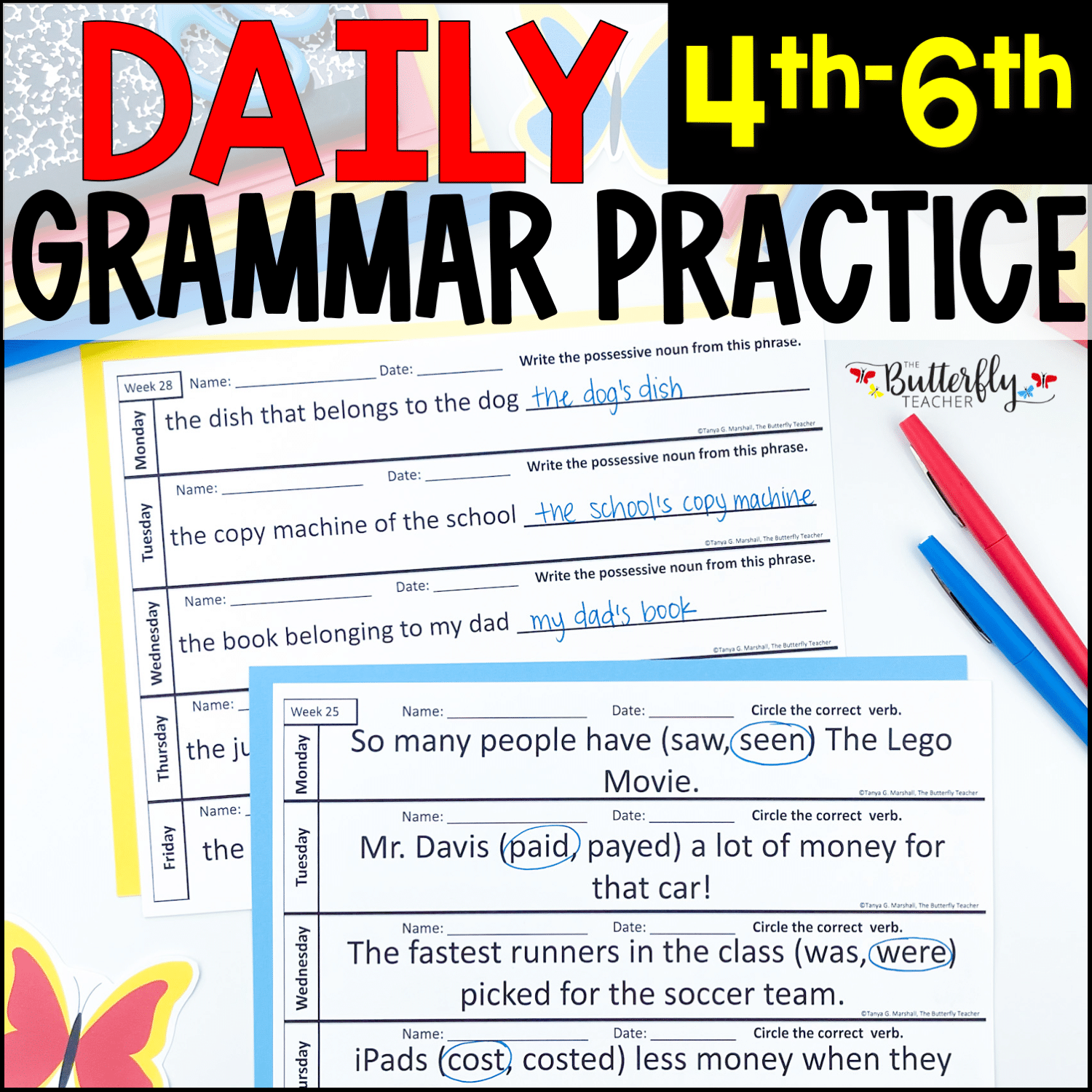 daily grammar practice