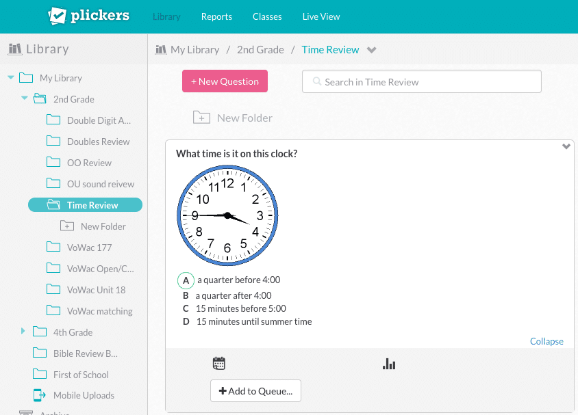 using plickers in the classroom