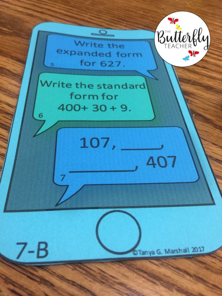 math center ideas