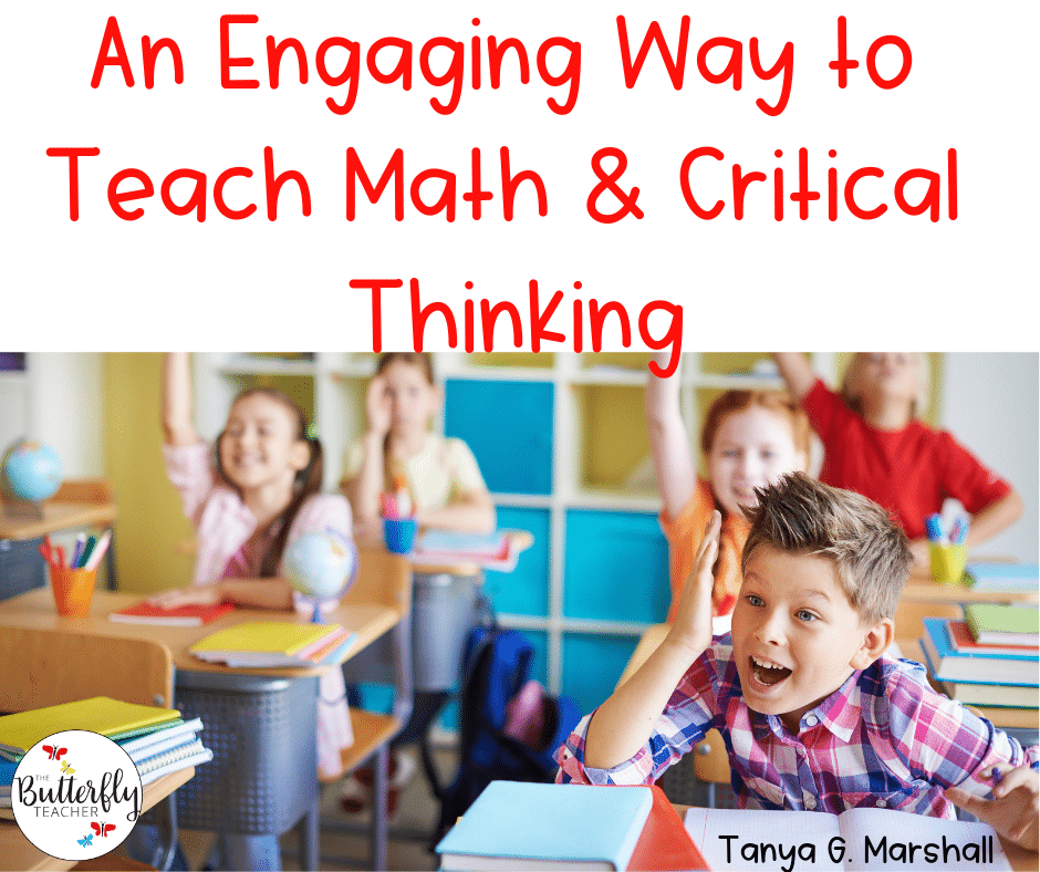 Teaching Critical Thinking with Math Task Cards