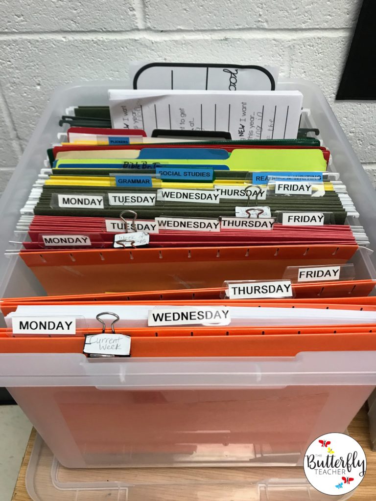 simple organizing hacks for teachers