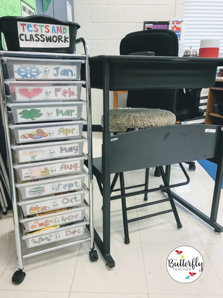 simple organizing hacks for teachers