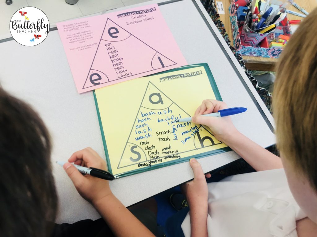 Literacy centers in 4th Grade; centers in upper elementary classrooms