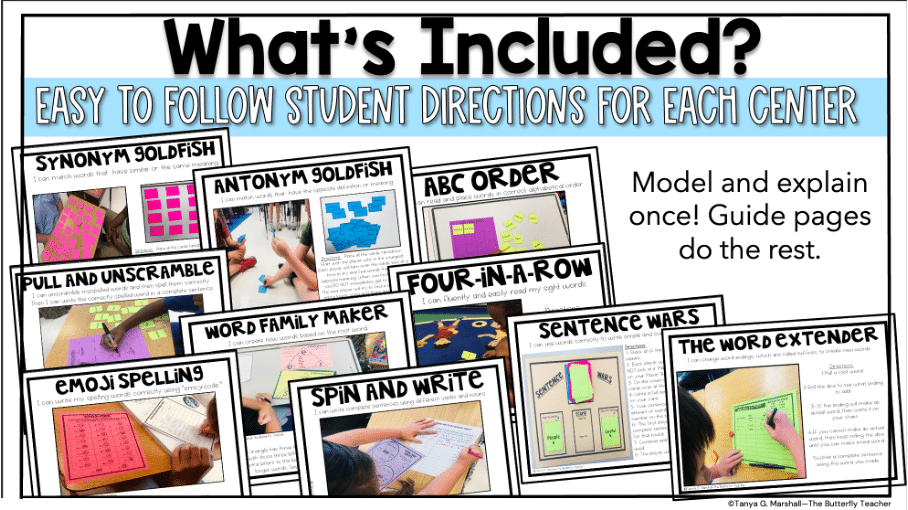 4th grade literacy centers