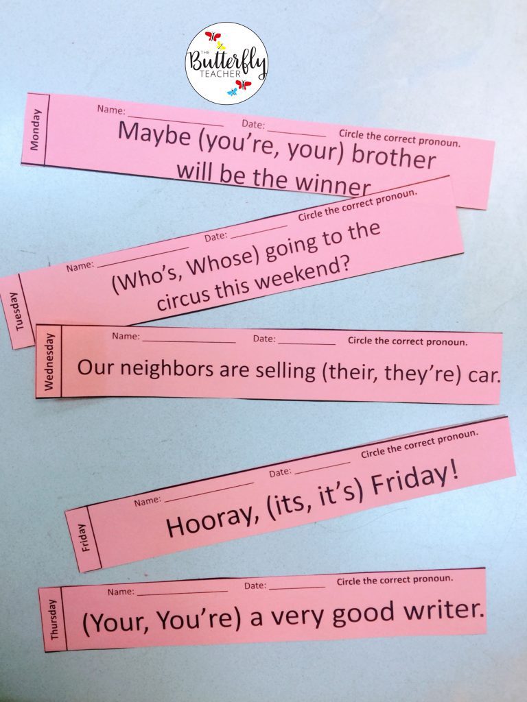 daily grammar practice