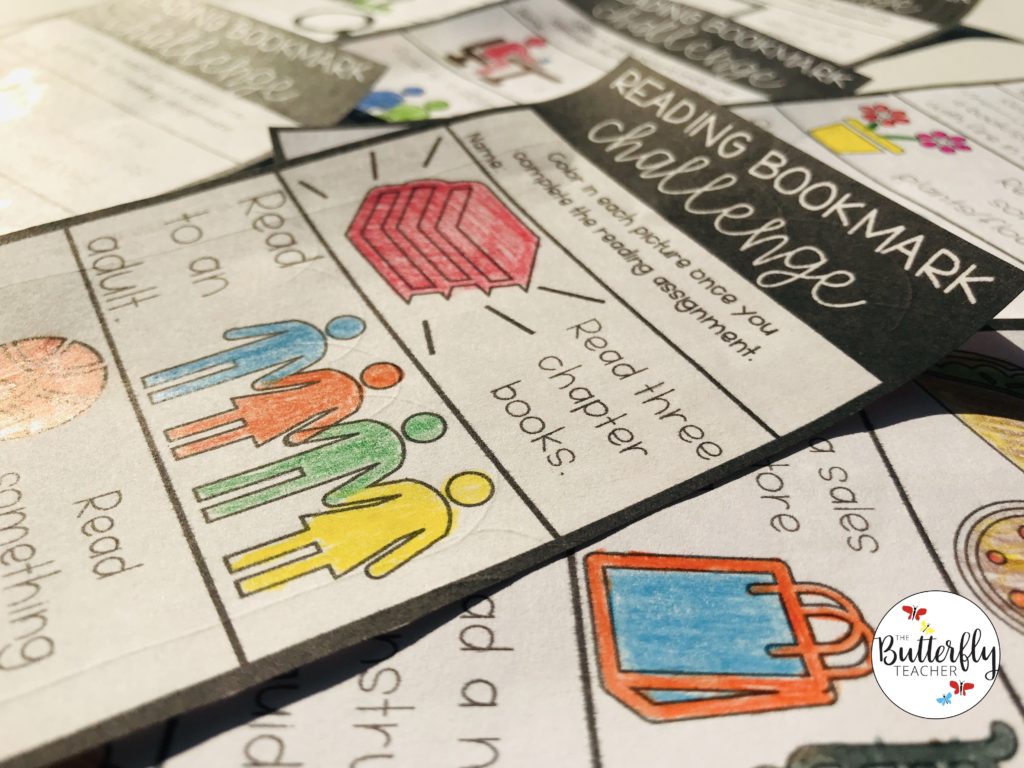 reading bookmarks