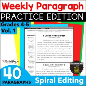 editing and proofreading worksheets 4th 5th grade