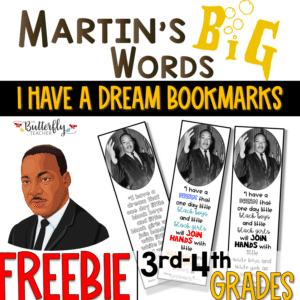 mlk day free bookmarks