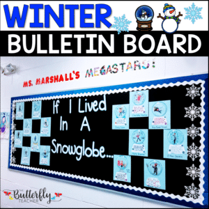 winter bulletin board kit