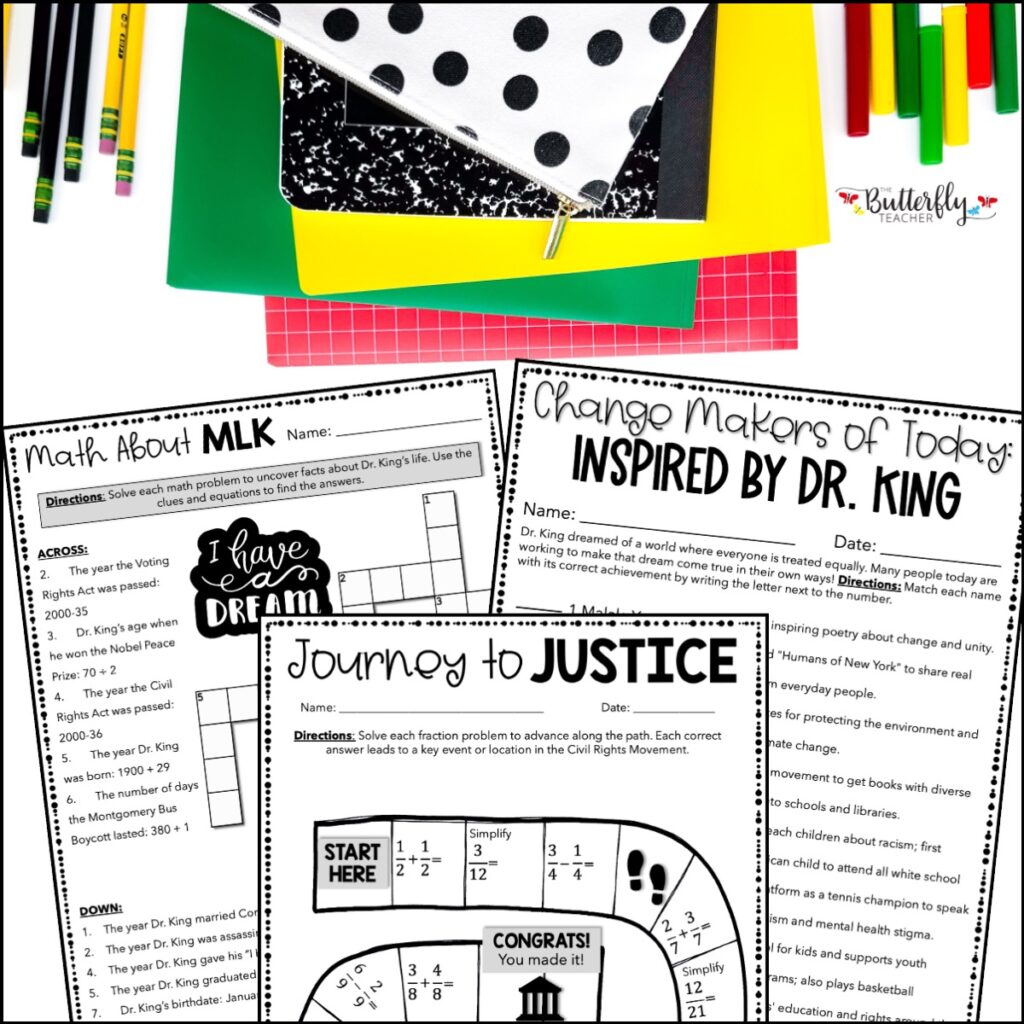 creative MLK Day activities