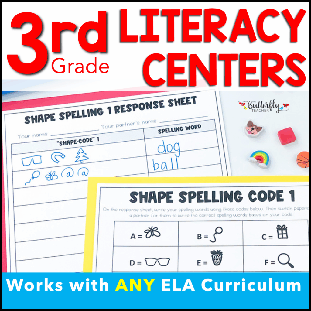 3rd grade literacy centers