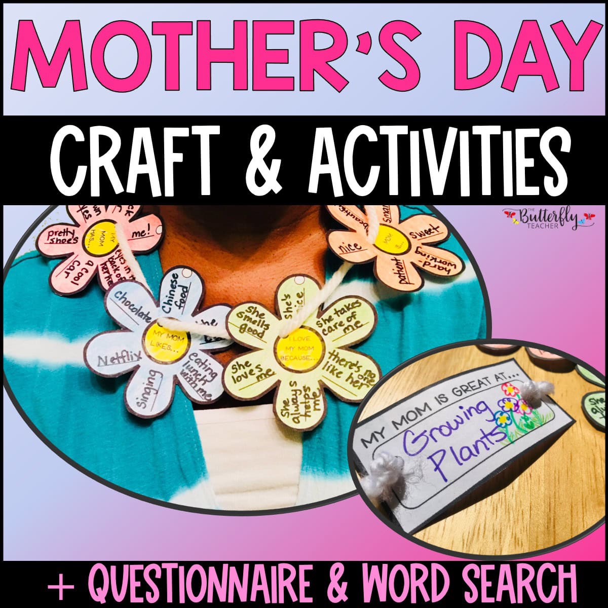 mother's day activity set