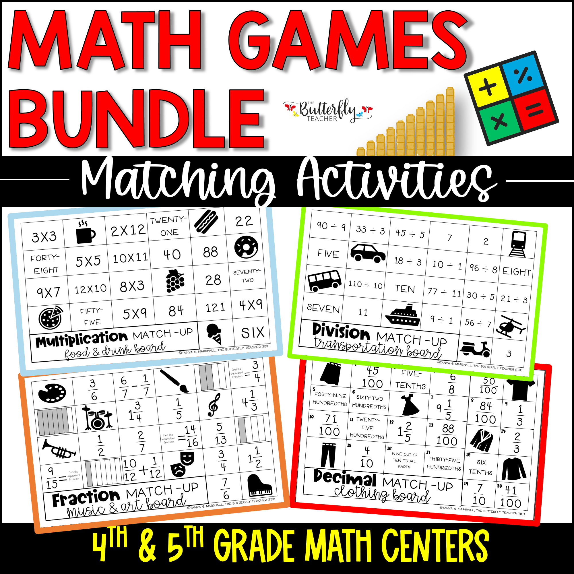 math games 4th 5th grade