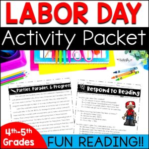 labor day activity packet