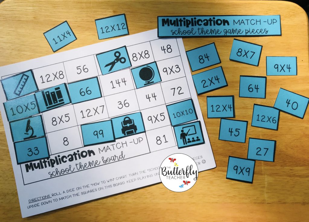 Math center early finisher activities