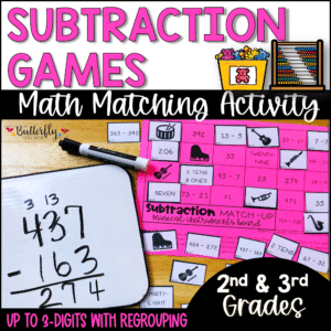 subtraction with regrouping games