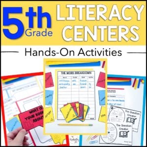 5th grade literacy centers
