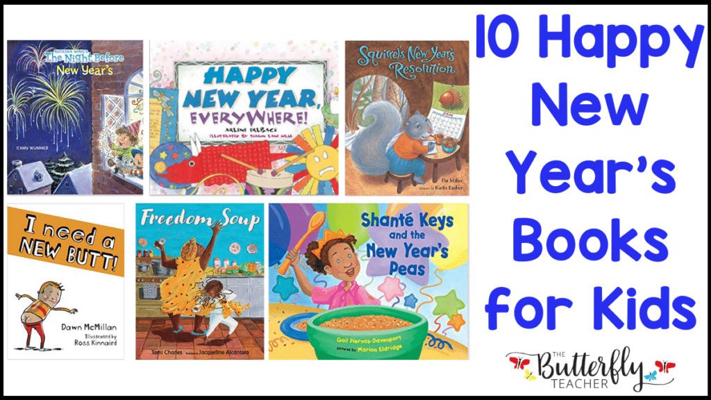 happy new year's books for kids