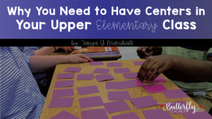 Centers-for-Upper elementary classrooms