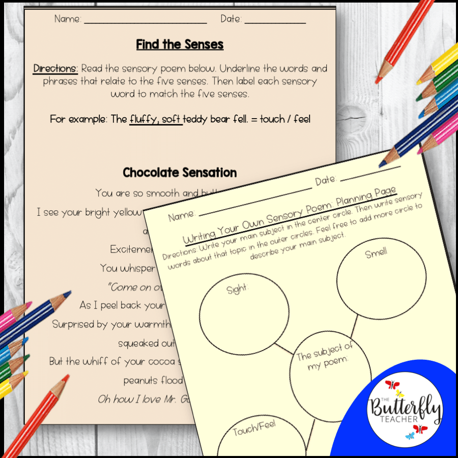 sensory-poem-activities