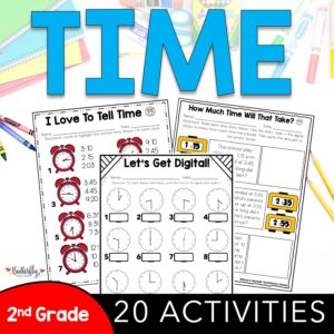 2nd grade time worksheets