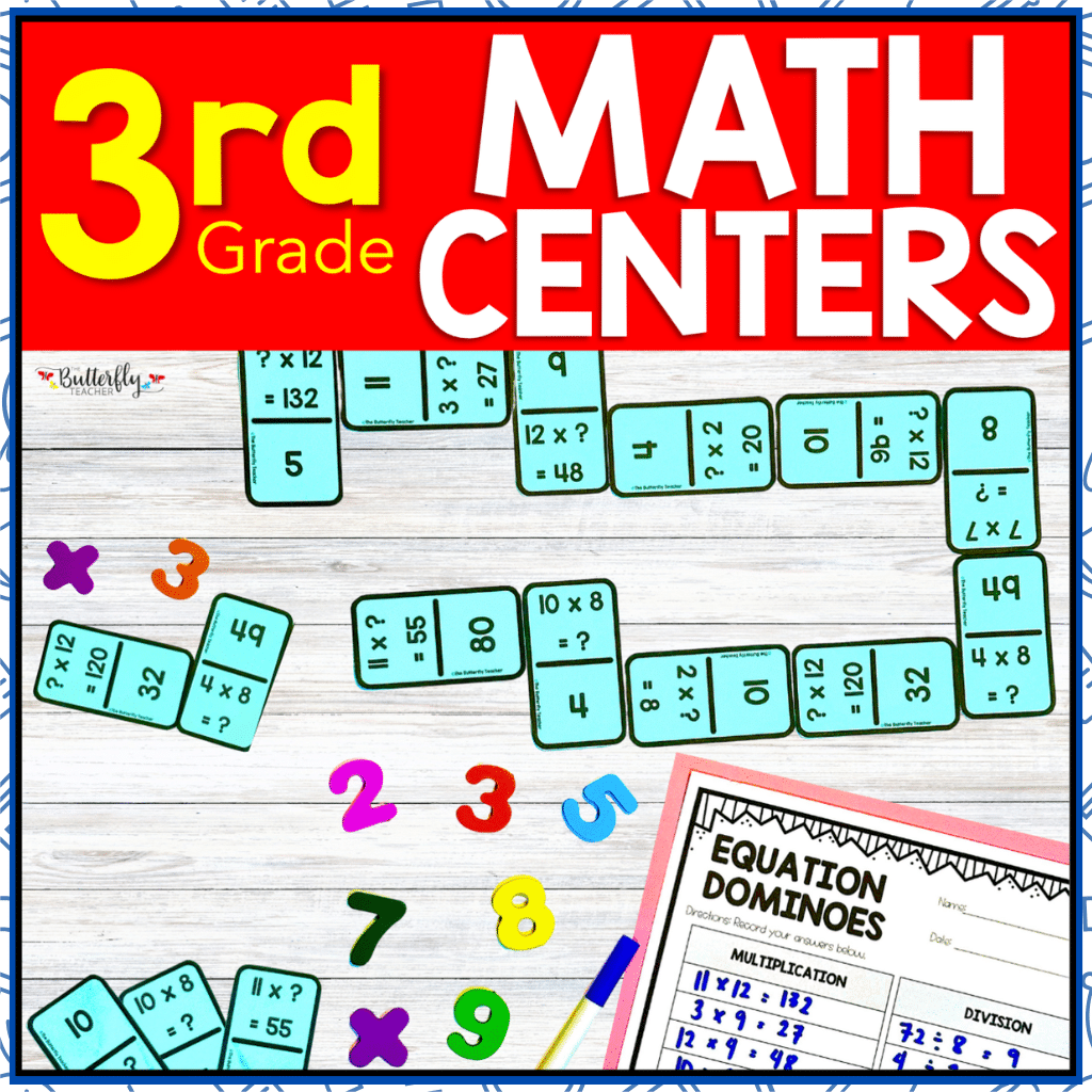 3rd grade math centers