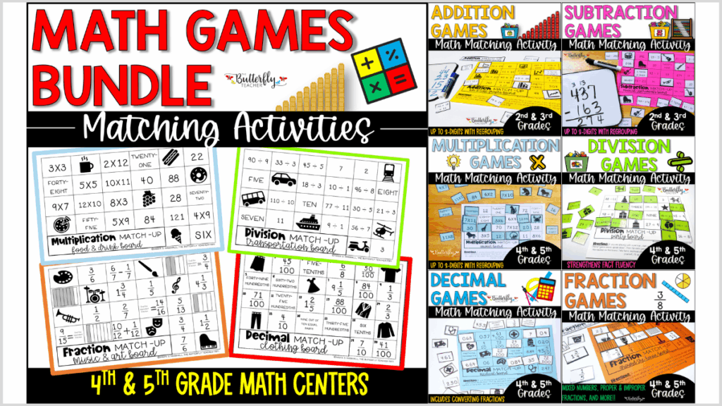 math games resources in one