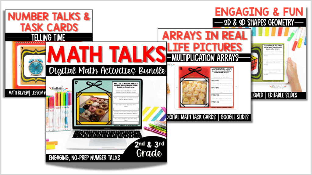 math talks bundle resources