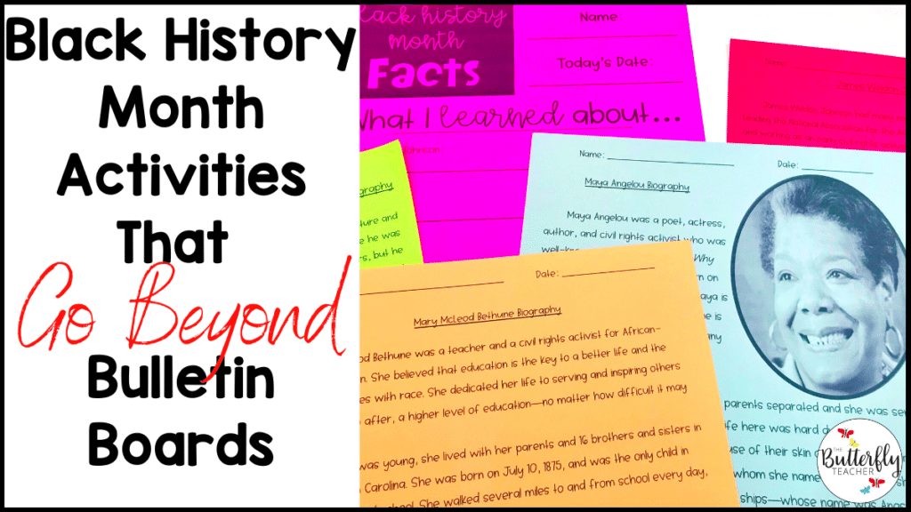 black history month activities for older kids