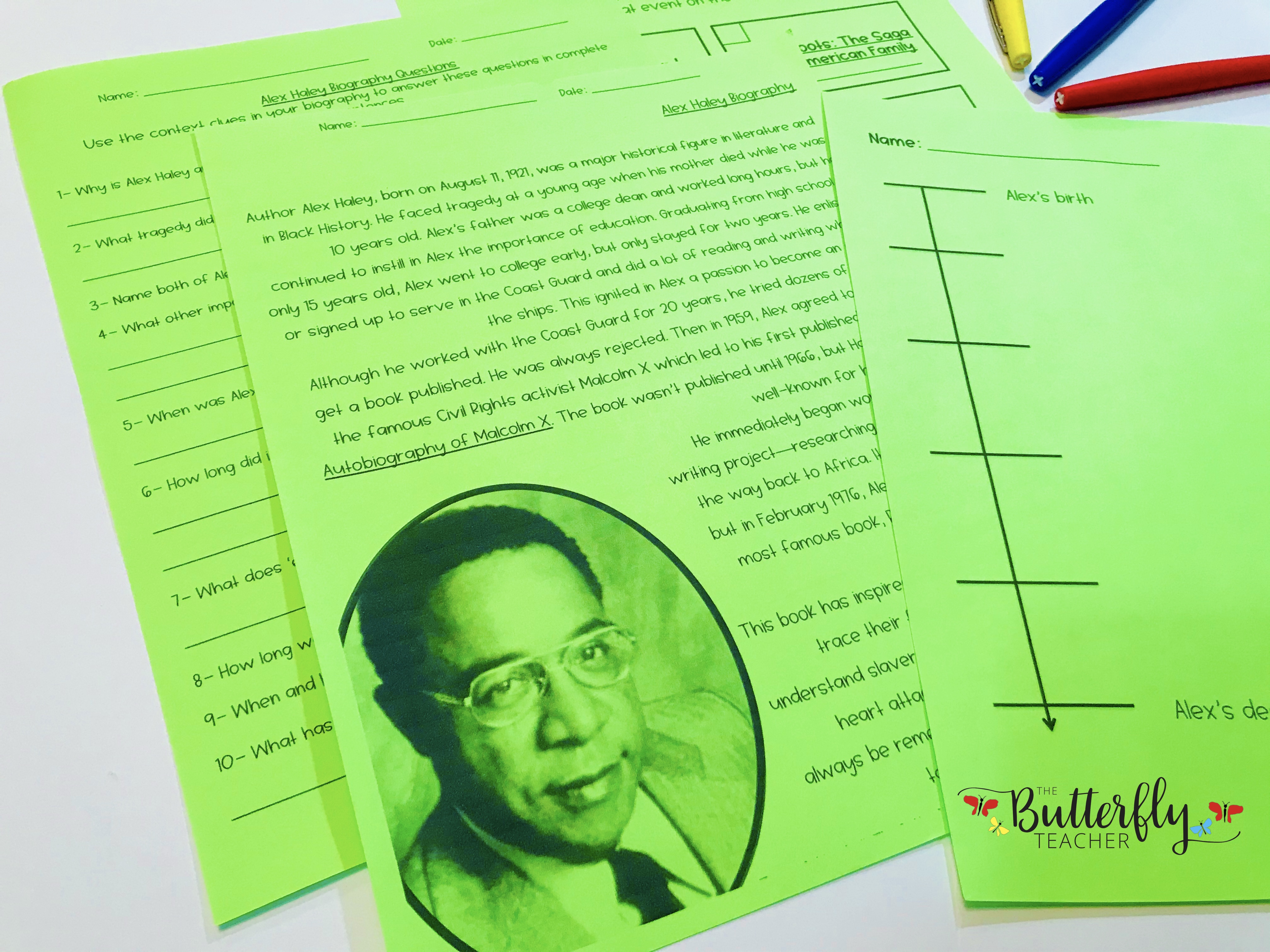 Black History Month Activities That Go Beyond a Bulletin Board 4 black history month printable activities