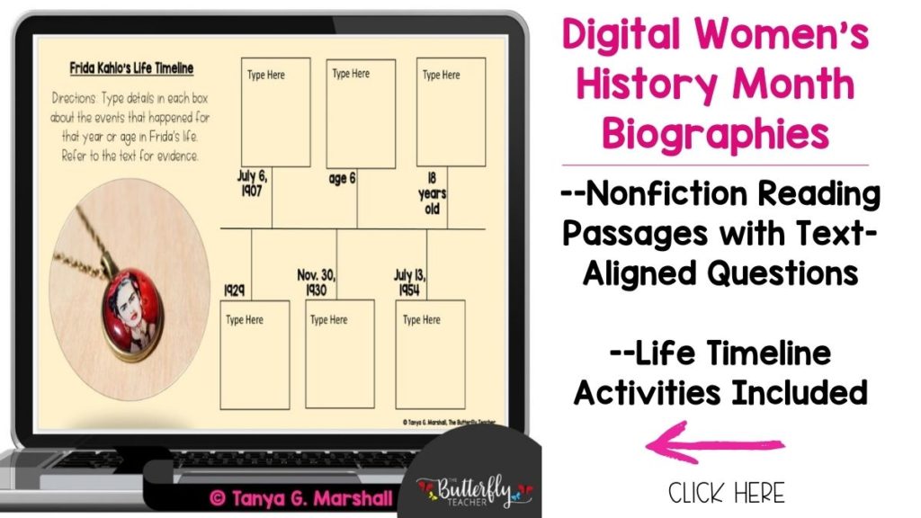 activities to celebrate women's history month