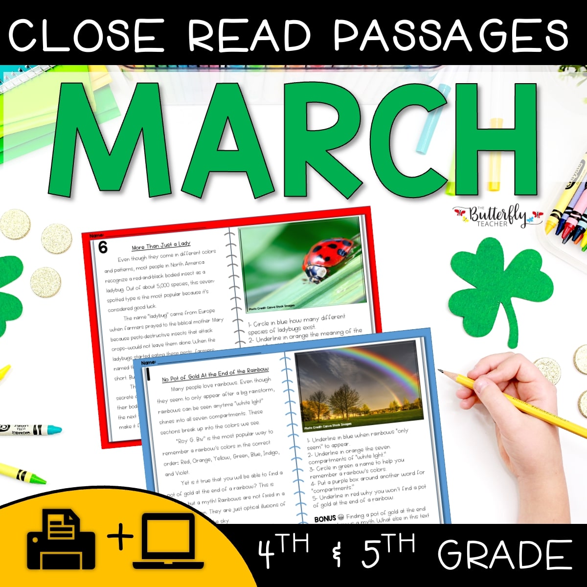 march informational texts
