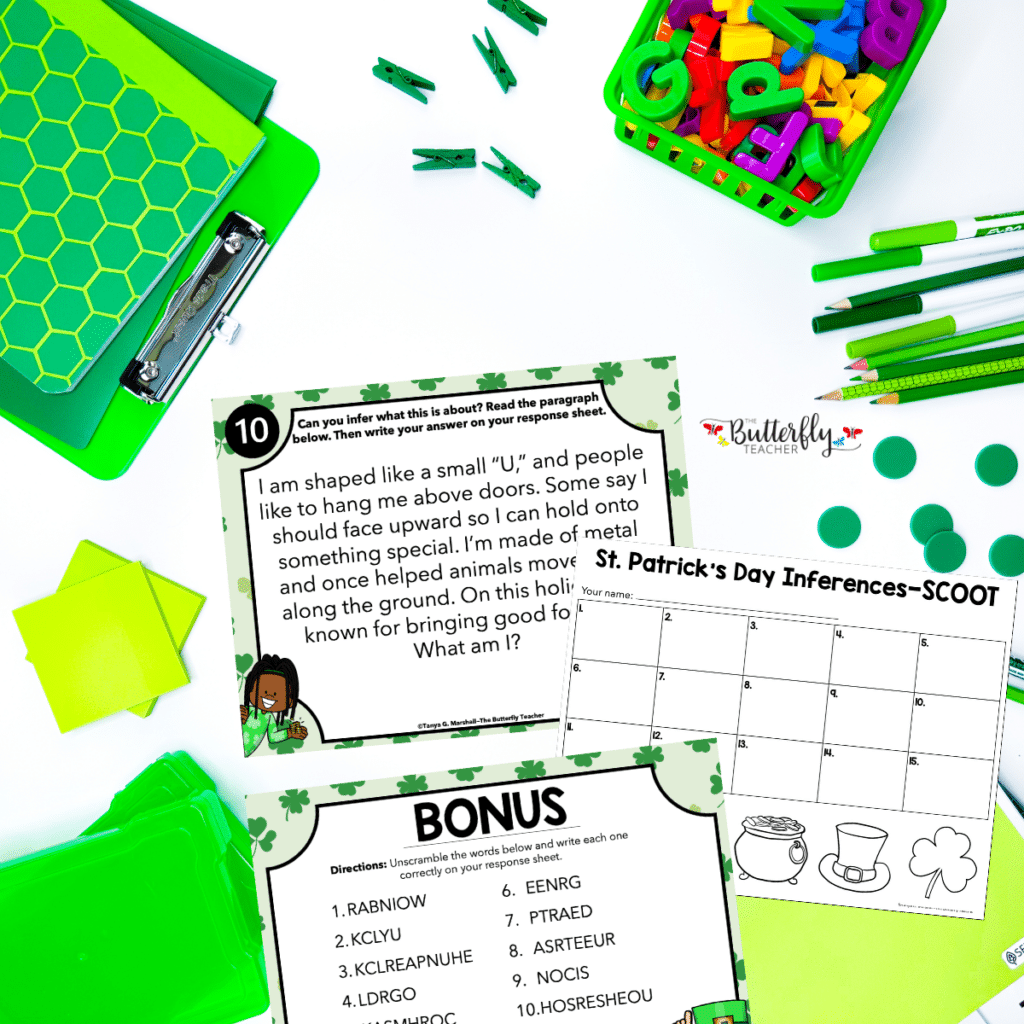 St. Patrick's day activities