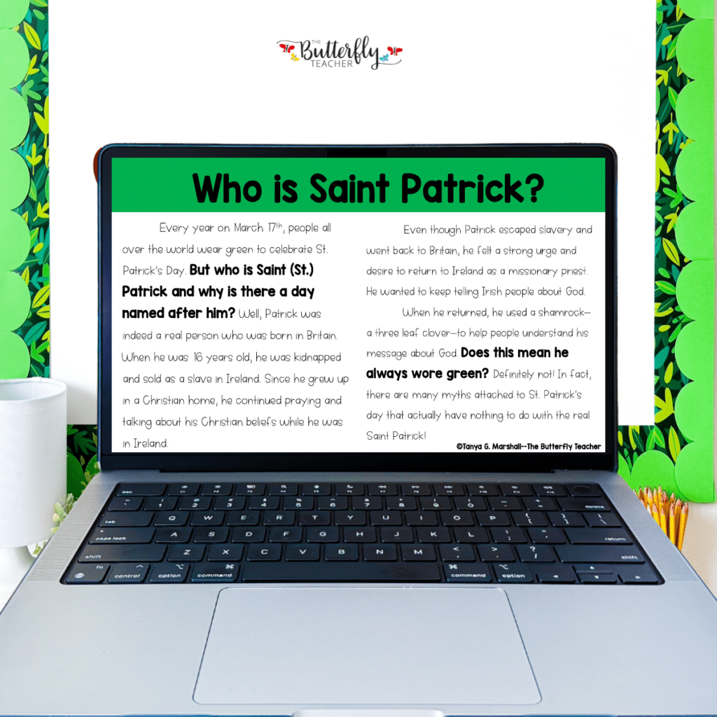 St. Patrick's day activities