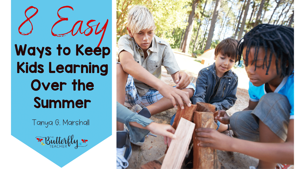kids learning over the summer