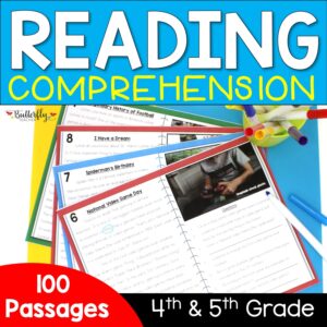 4th 5th grade reading comprehension