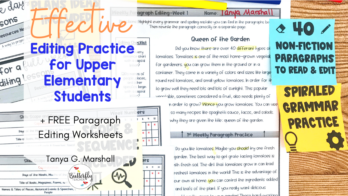 paragraph-editing-worksheets-for-grammar
