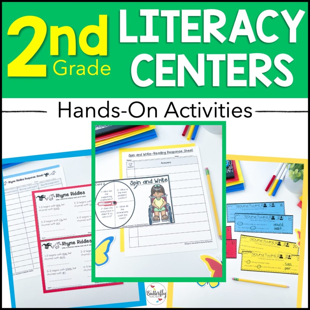 2nd grade literacy centers