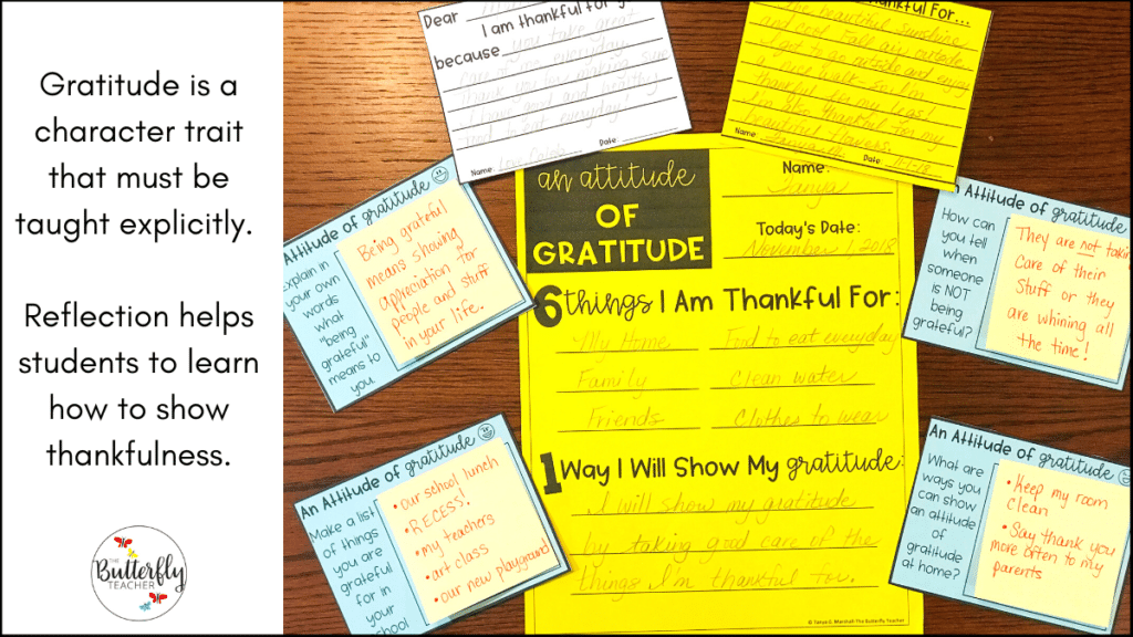 Thanksgiving activities with upper elementary