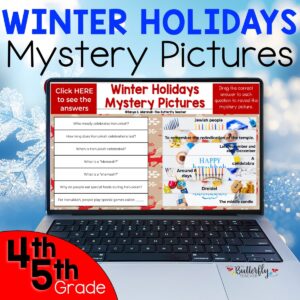 winter holidays around the world mystery pictures