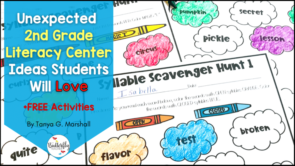 2nd-grade-literacy-center-ideas