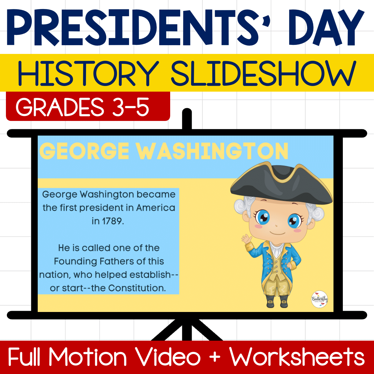 Presidents' day lesson slideshow