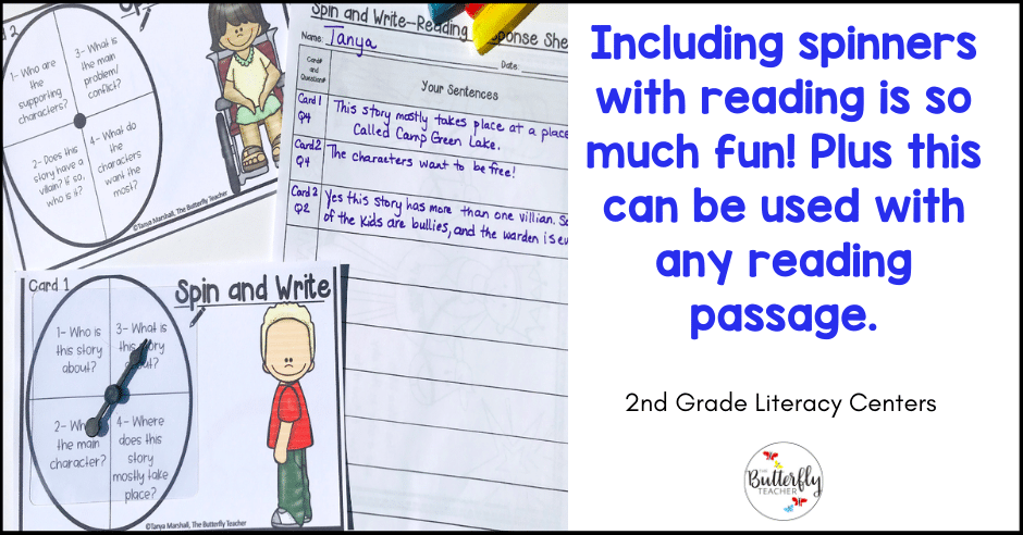 2nd grade literacy center ideas