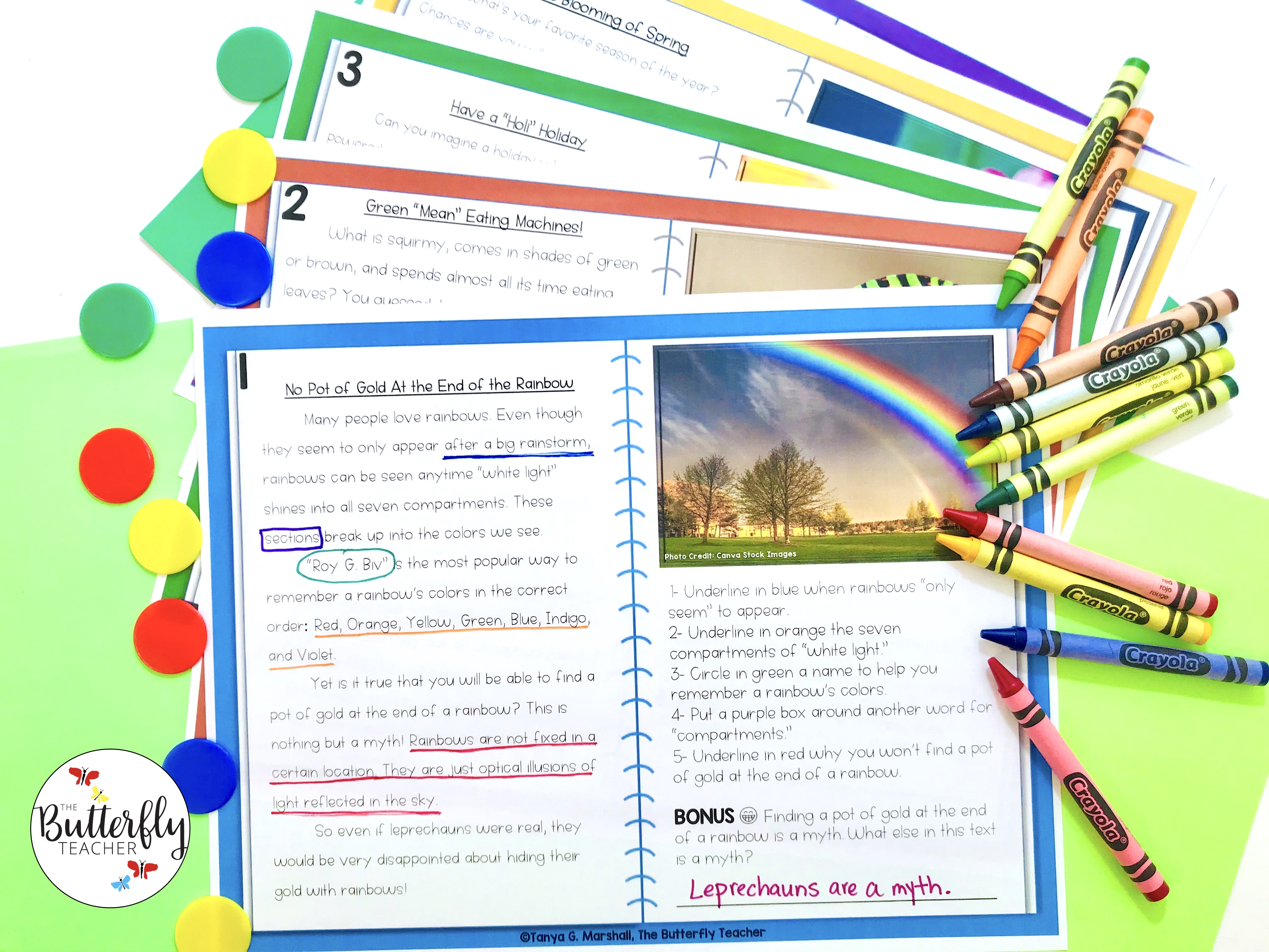 spring-reading-passages-upper-elementary